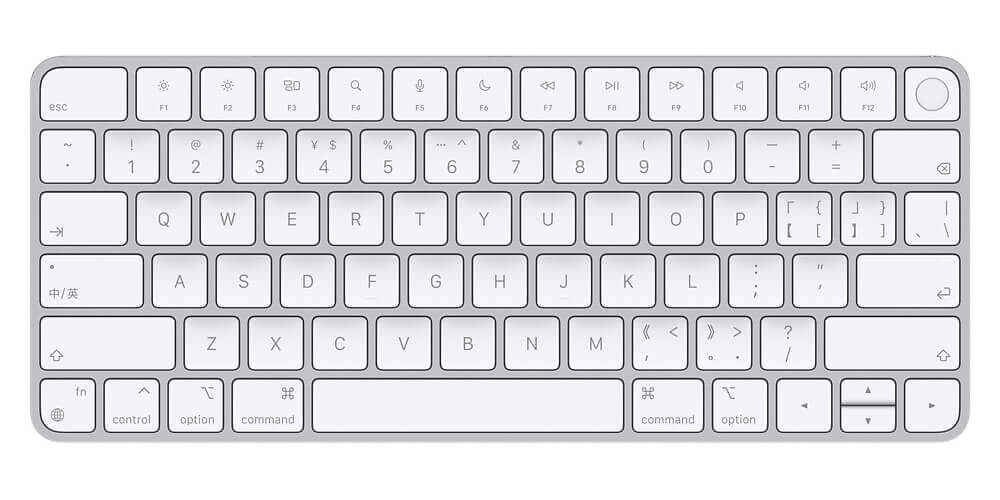 Apple Magic Keyboard妙控键盘美式和中文键盘有什么区别
