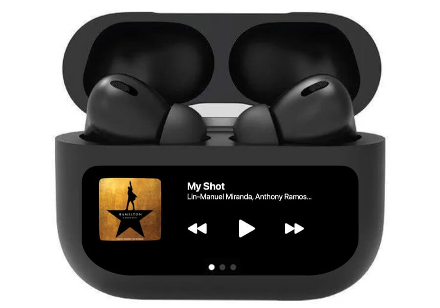 Apple开发了带触摸屏的AirPods充电仓